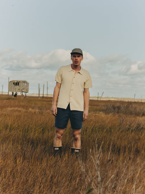 lifestyle image of The Button Down Polo