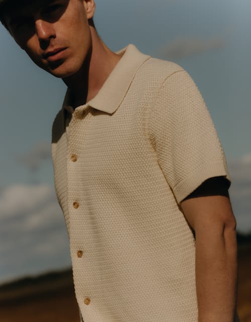 lifestyle image of The Button Down Polo
