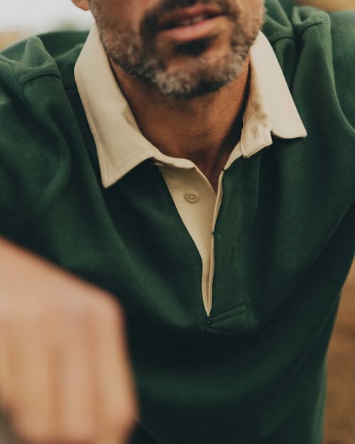 lifestyle image of The Rugby Shirt