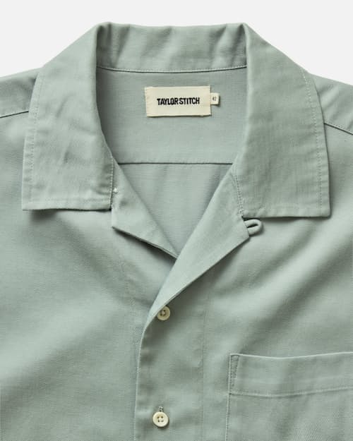 laydown detail image of The Hawthorne Short Sleeve Shirt