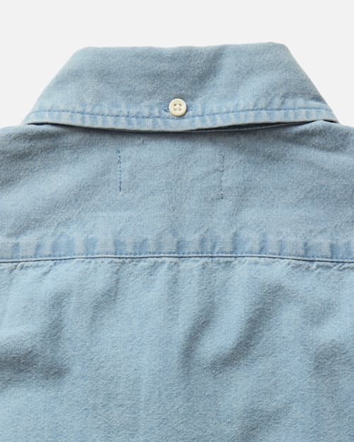 laydown detail image of The Jack Everyday Oxford Short Sleeve Shirt