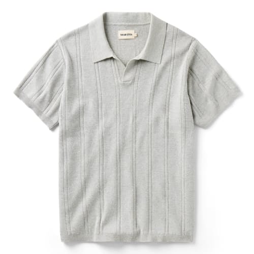 laydown image of The Valencia Sweater Polo