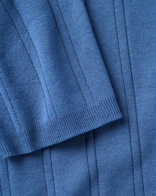 laydown detail image of The Valencia Sweater Polo