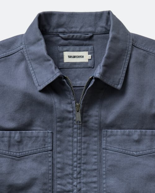 laydown detail image of The Broken Twill Station Jacket