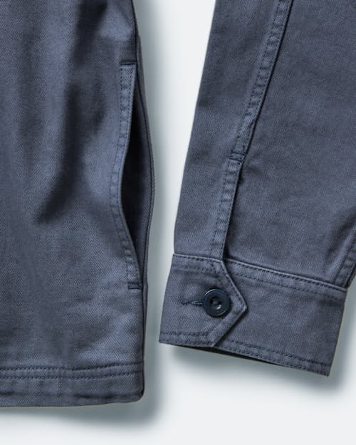 laydown detail image of The Broken Twill Station Jacket