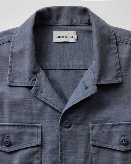 laydown detail image of The Surplus Short Sleeve Shirt