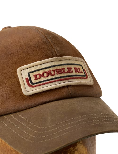 laydown detail image of Roughout Suede Mesh Back Trucker