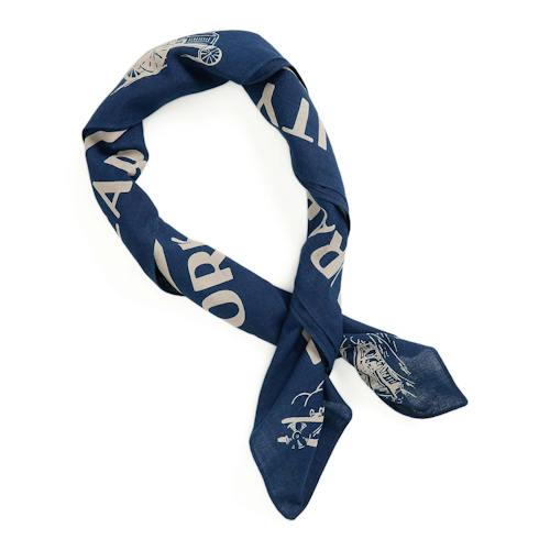 laydown image of American Workwear Screenprint Cotton Bandana