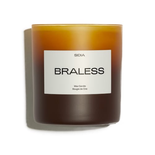 laydown image of Candle - Braless