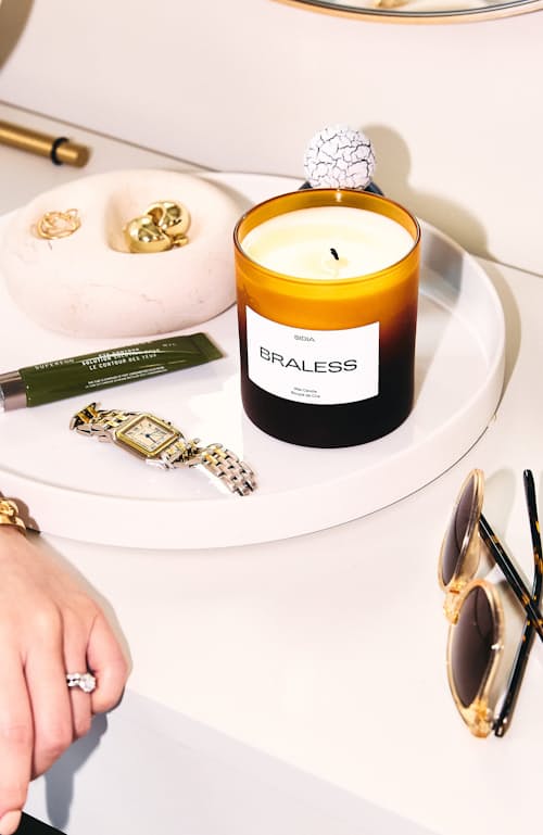 lifestyle image of Candle - Braless