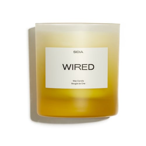 laydown image of Candle - Wired