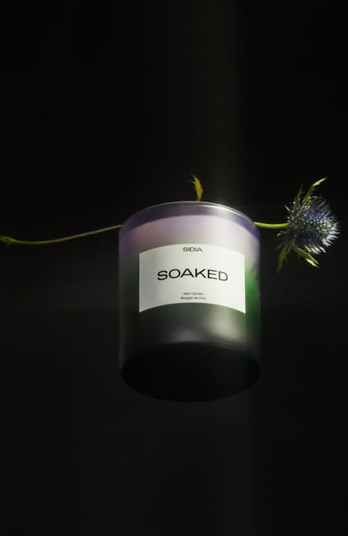 no crop image of Candle - Soaked