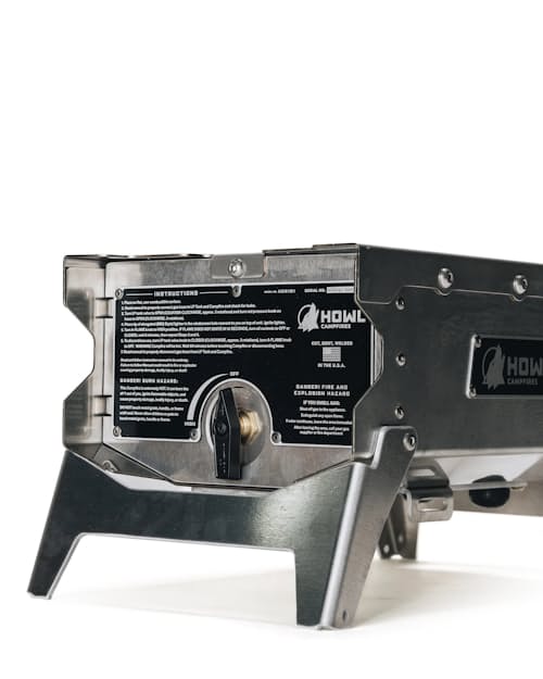 laydown detail image of R1 Portable Fireplace