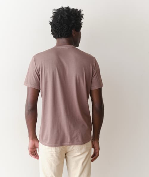 on model image of Signature Crew T-Shirt