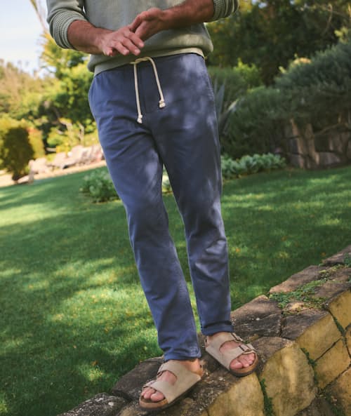lifestyle image of Saturday Stretch Beach Pant