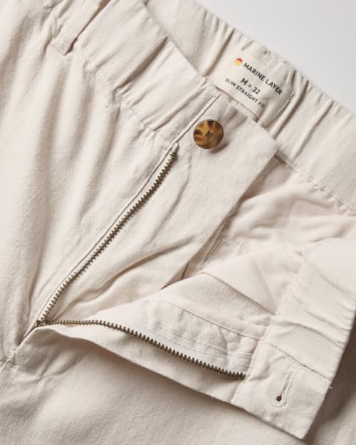 laydown detail image of Saturday Hemp Chino