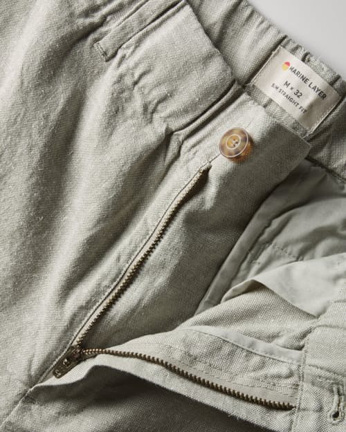 laydown detail image of Saturday Hemp Chino