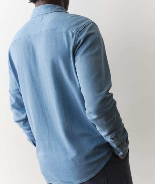 on model image of Pacifica Stretch Shirt