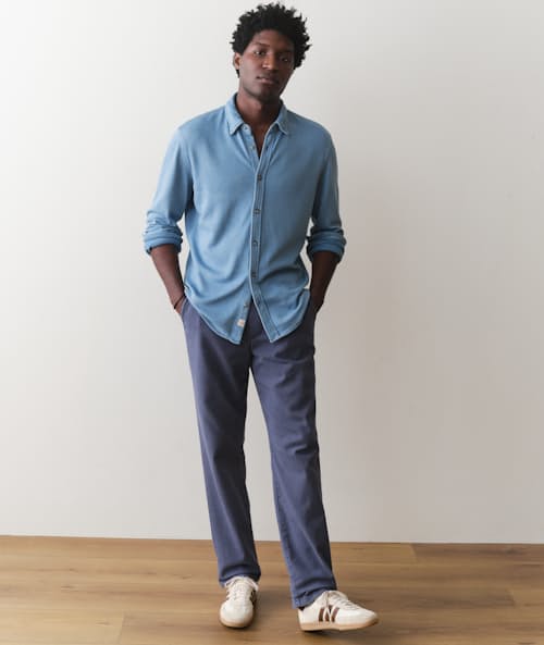 on model image of Pacifica Stretch Shirt