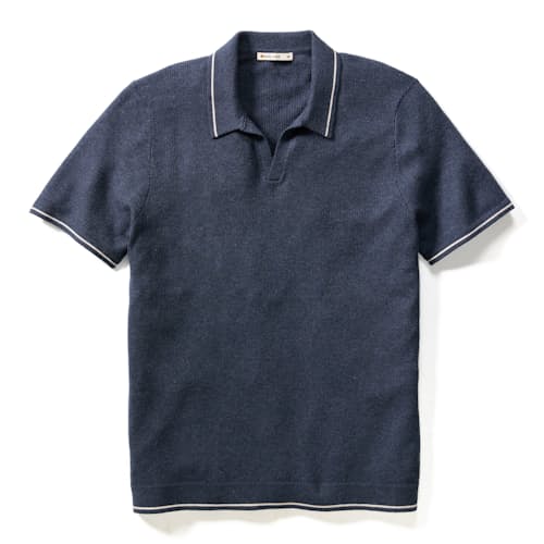 laydown image of Liam Sweater Polo