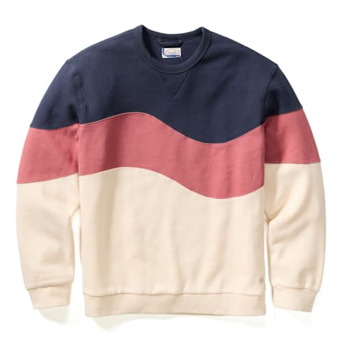 laydown image of Relaxed Cloud 9 Fleece Crewneck