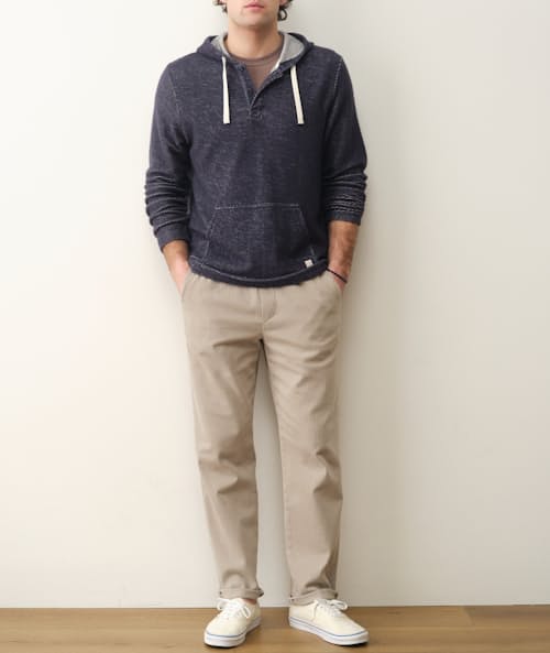on model image of Portola Beach Hoodie