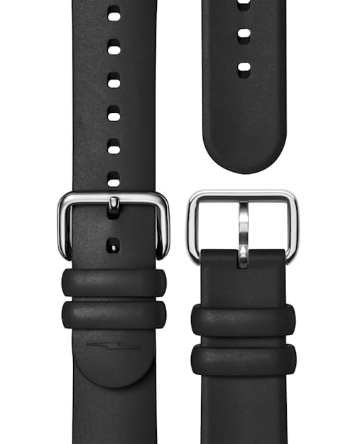 lifestyle image of Runwell Detrola 3HD 41mm, Black Rubber Strap