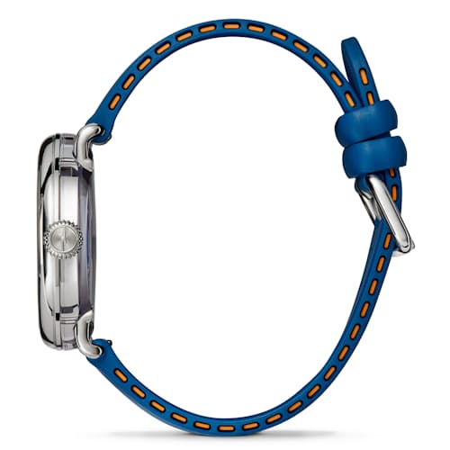 lifestyle image of Runwell Detrola 3HD 41mm, Blue Rubber Strap