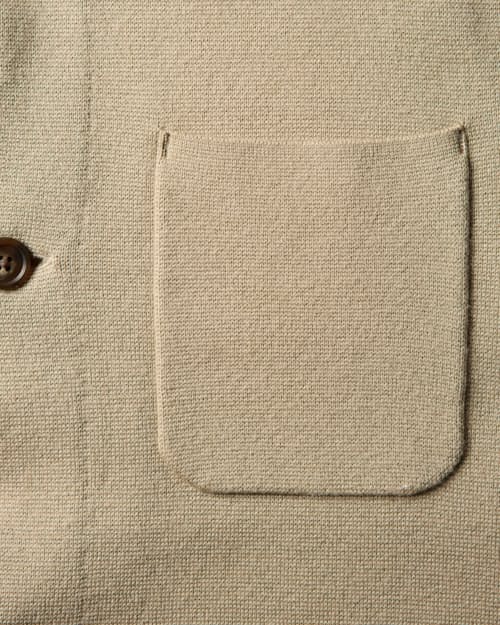 laydown detail image of Sweater Chore Coat