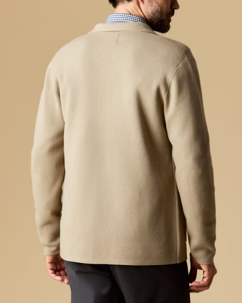 lifestyle image of Sweater Chore Coat