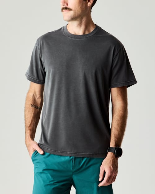 on model image of PatinaTech T-Shirt
