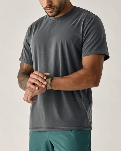 on model image of PatinaTech T-Shirt
