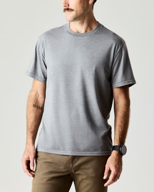 on model image of PatinaTech T-Shirt