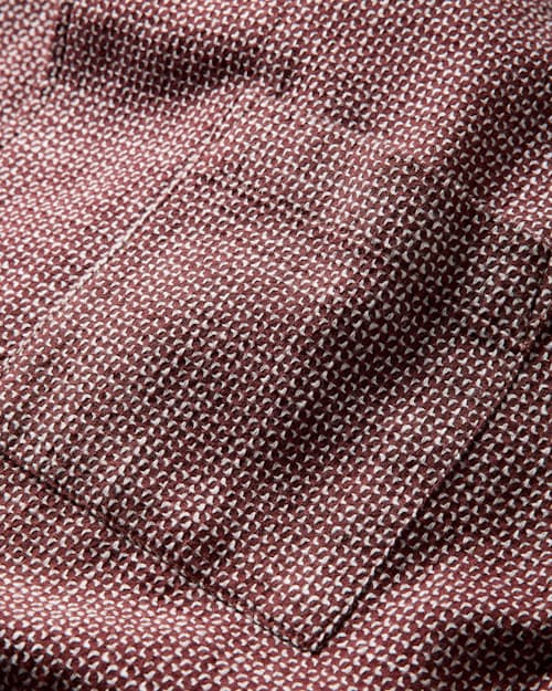 laydown detail image of Dobby Camp Shirt