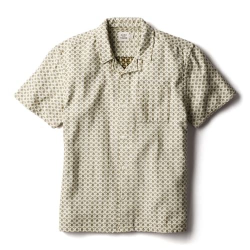 laydown image of Dobby Camp Shirt