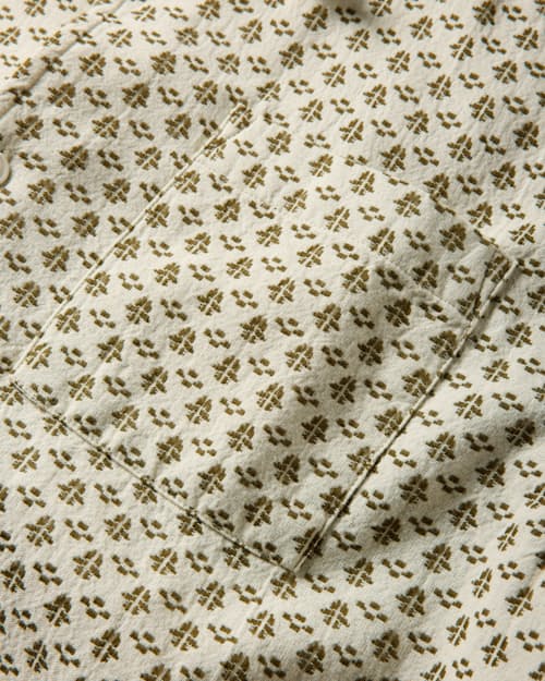 laydown detail image of Dobby Camp Shirt