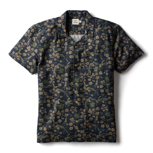 laydown image of Dobby Camp Shirt