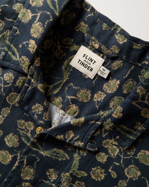 laydown detail image of Dobby Camp Shirt