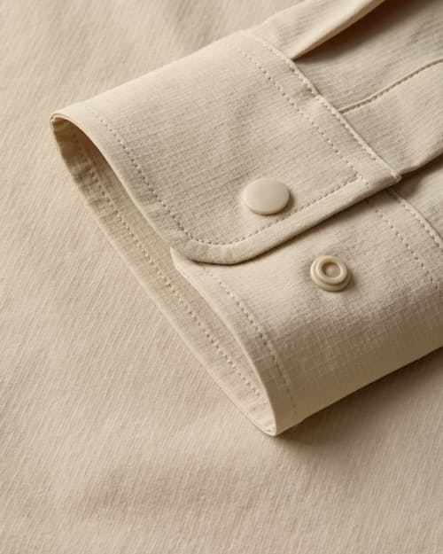 laydown detail image of Solas UPF Shirt