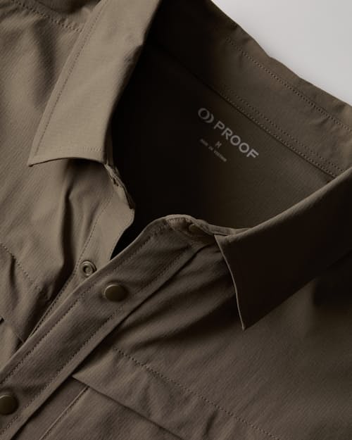 laydown detail image of Solas UPF Shirt