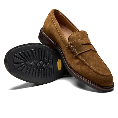 laydown image of Mini Lug Penny Loafer