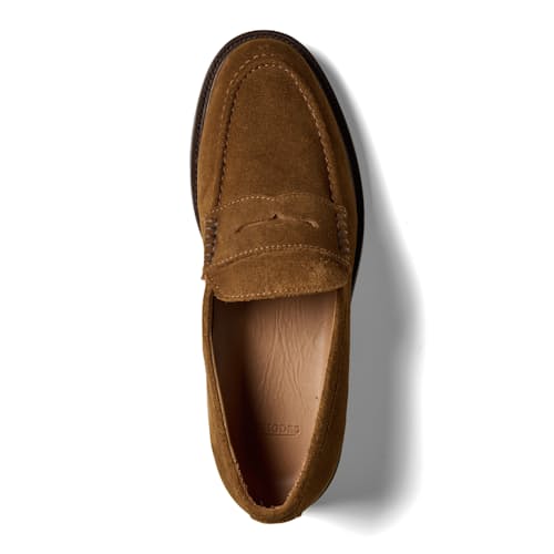 laydown image of Mini Lug Penny Loafer