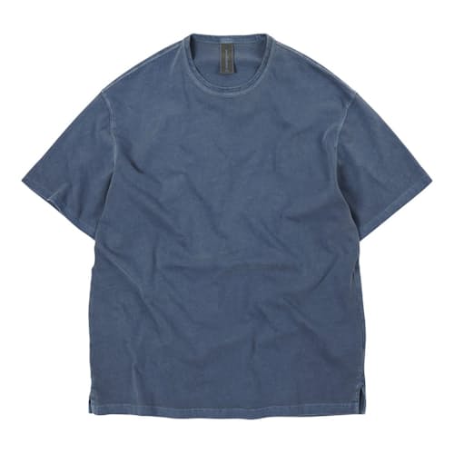 laydown image of Garment-Dyed Cotton-Jersey T-Shirt