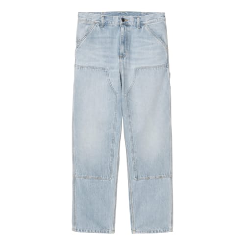 laydown image of Double Knee Denim