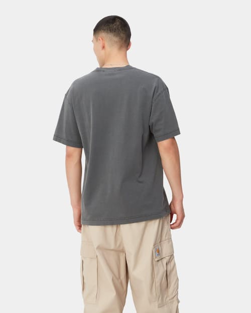 on model image of Nelson Garment Dyed T-Shirt
