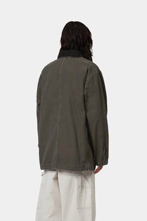 on model image of Prescott Coat