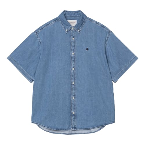 laydown image of Short Sleeve Lucas Shirt