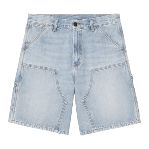 laydown image of Double Knee Denim Short