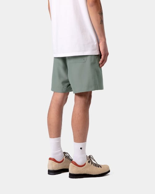 on model image of Chase Swim Trunks