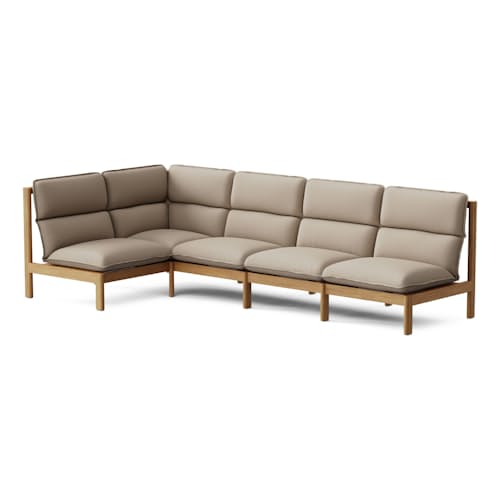 laydown image of Felloe Sectional (5-piece)